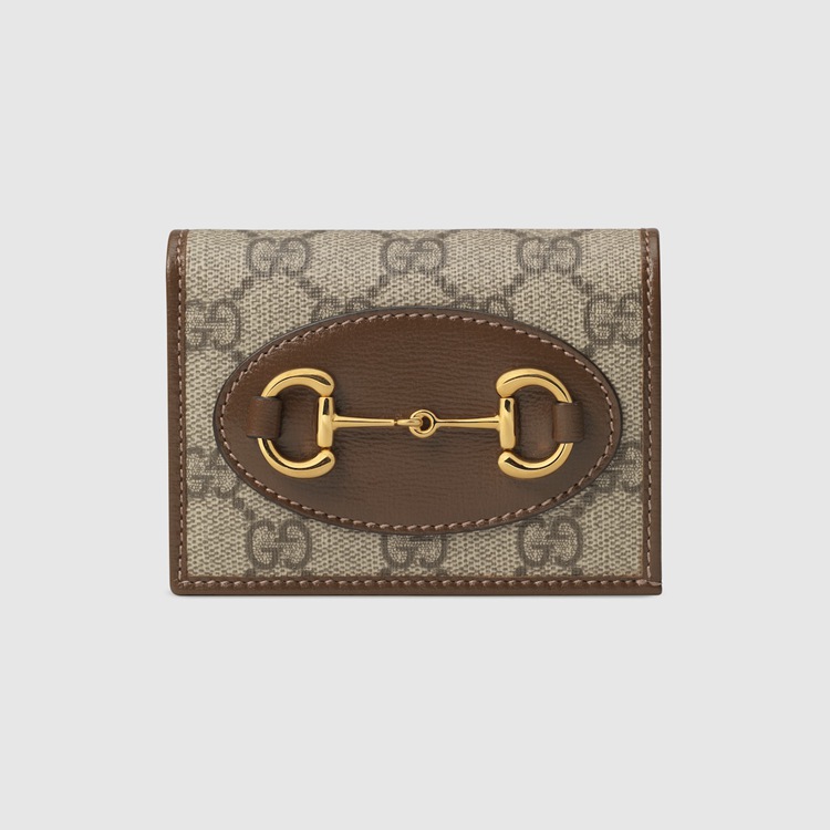 621887.92TCG.8563.001.080.0000.Light Gucci Horsebit 1955 card case wallet